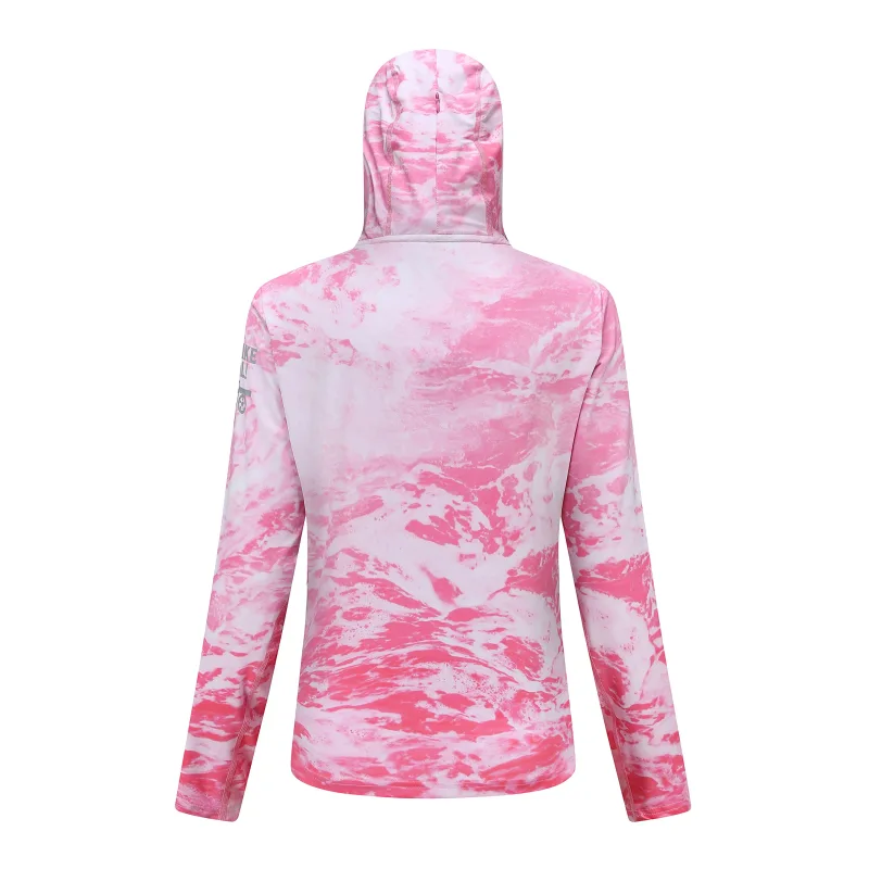 Riverruns Women's Performance Fishing Hoodie Long Sleeve UPF50+ Lightweight For Hiking Fishing Outdoor