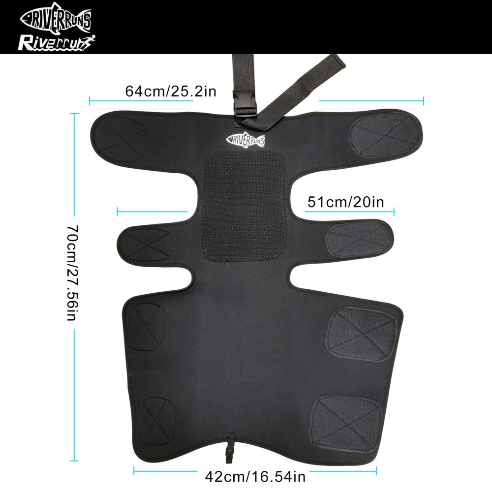 Neoprene Wader Gaiter, Wader Protector, Cut Resistant and Wear Resistant Fishing Wader Accessories for Men and Women Outdoor