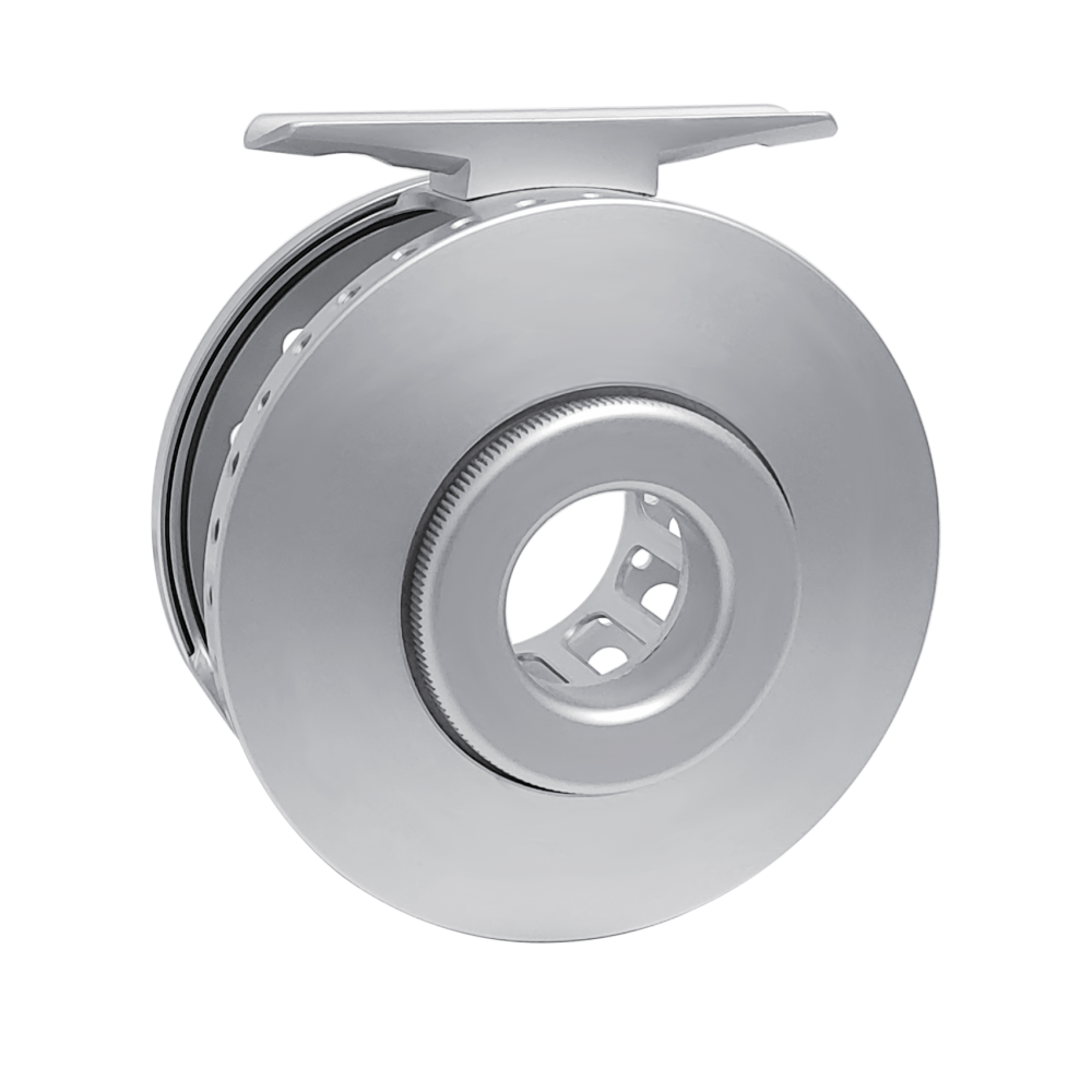 Aventik Super Light CNC Machined Click Stop Fly Fishing Reel 0/5 One Size For All, Large arbor, Aluminum, Freshwater Fly reel