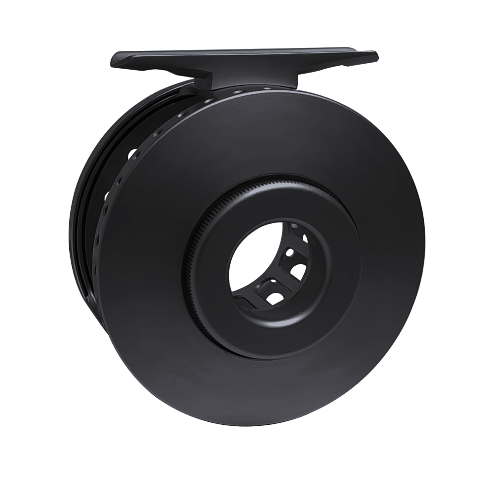 Aventik Super Light CNC Machined Click Stop Fly Fishing Reel 0/5 One Size For All, Large arbor, Aluminum, Freshwater Fly reel