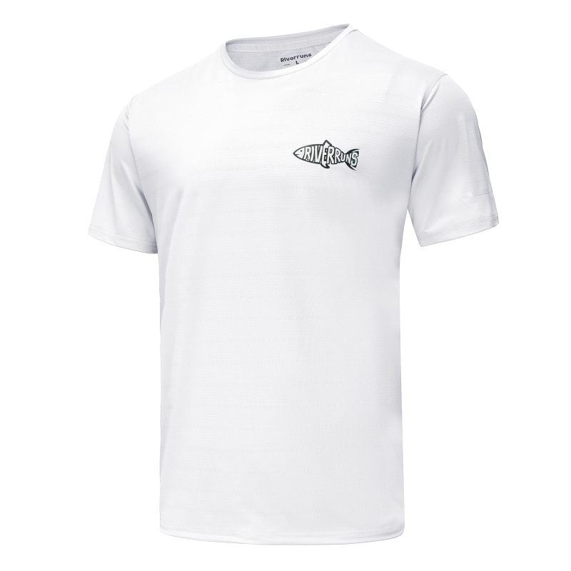 UPF 50+ Fishing Shirt Lightweight Breathable Quick Dry Sun Protection Fishing T-Shirt