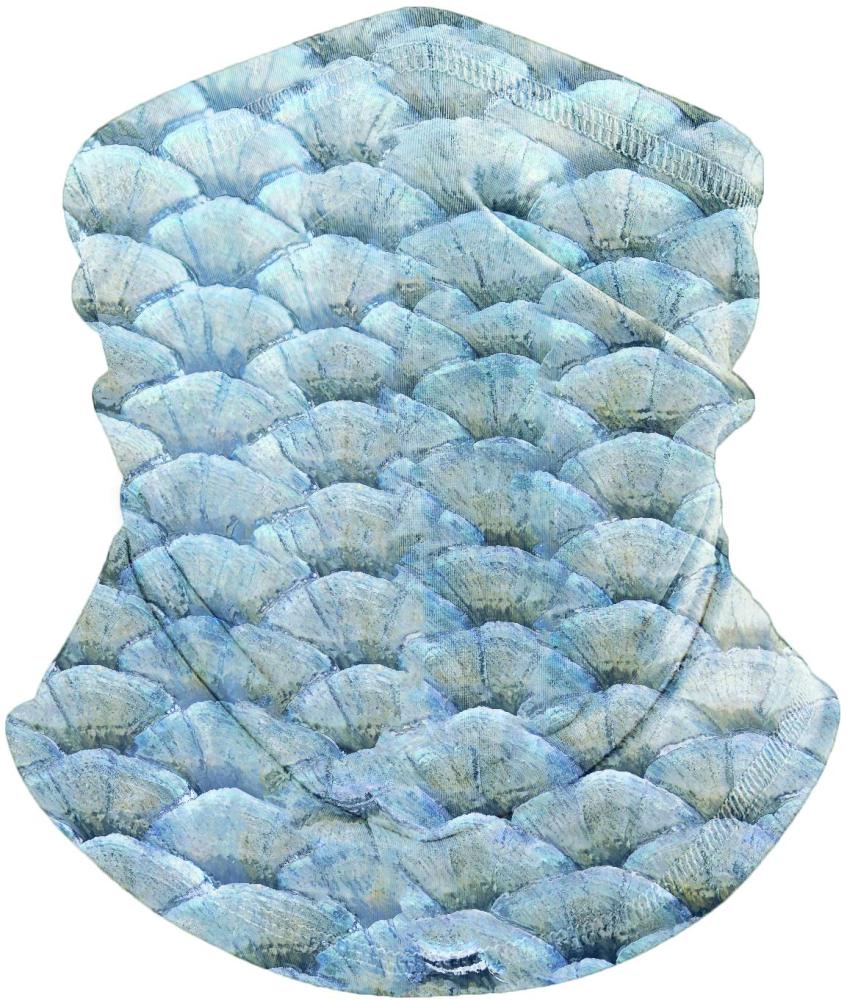 Handmade UPF 50+ Cooling Neck Gaiter, Ice Silk Camouflage Elastic Outdoor Face Mask for Fishing, Hiking