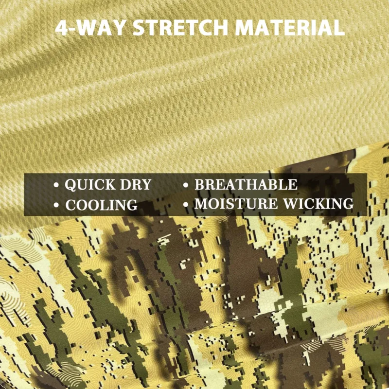 Riverruns Super Breathable Neck Gaiter,Multi-use Headscarf for Fishing Hunting Kayaking Hiking Cycling