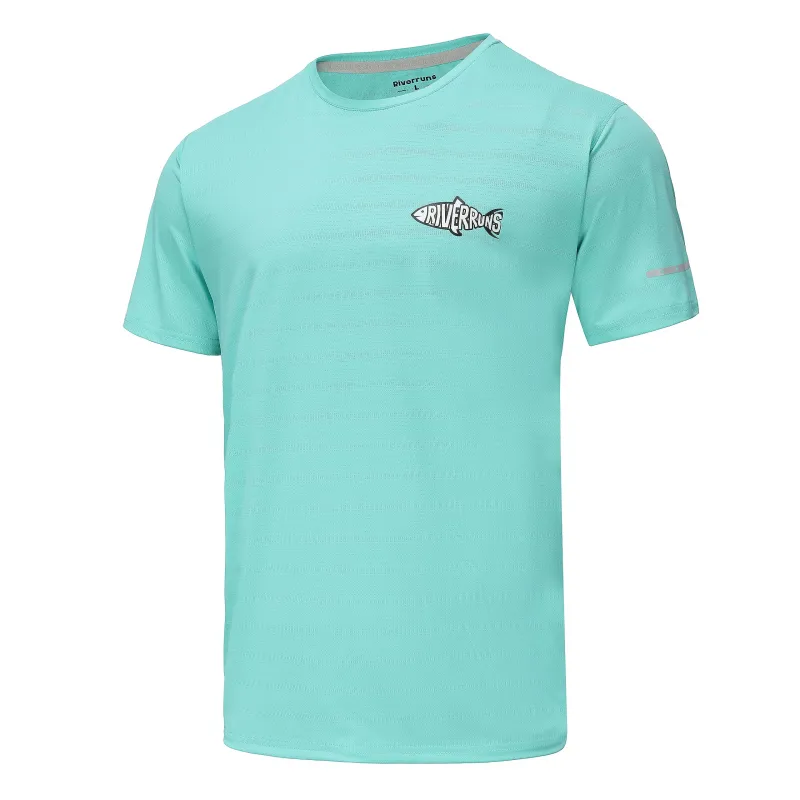 UPF 50+ Fishing Shirt Lightweight Breathable Quick Dry Sun Protection Fishing T-Shirt