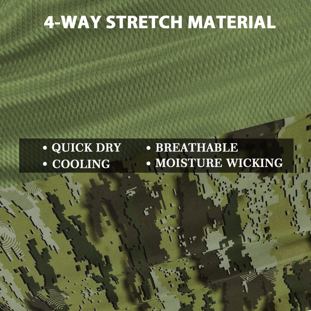 Riverruns Super Breathable Neck Gaiter,Multi-use Headscarf for Fishing Hunting Kayaking Hiking Cycling
