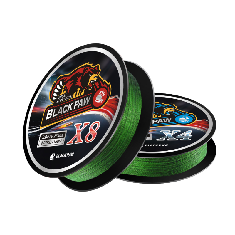 BlackPaw Fluorocarbon PE line library fishing for giant objects, vigorously cast horse fish line, specialized for long-distance sea fishing for large objects, main line 4 parts 8 parts