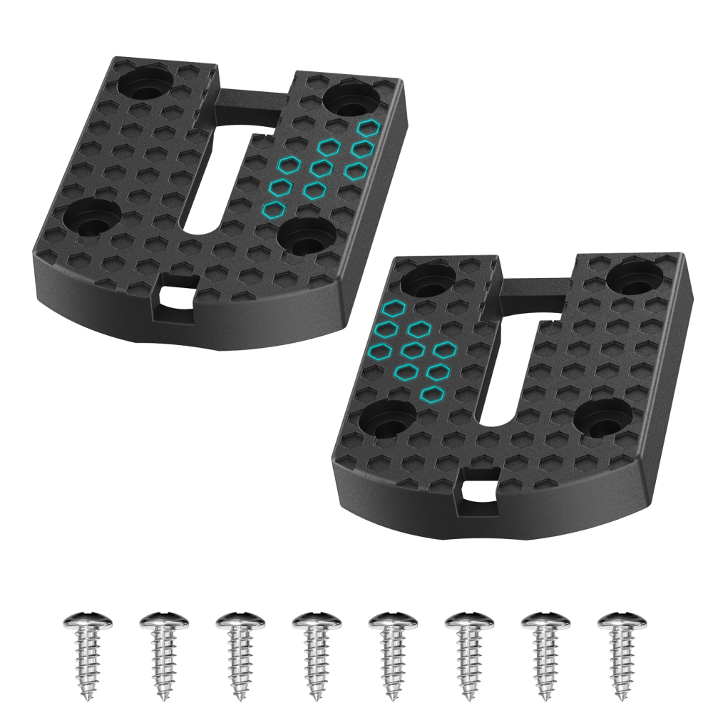 2 Pack Kayak Track Textured Grip Surface Multi-Size Kayak Low Profile Track Kayak Gear Track Mount Accessories Easy installation Kayak Rail Track for Holding Fishing Rod Cup Holder Paddle Gopro