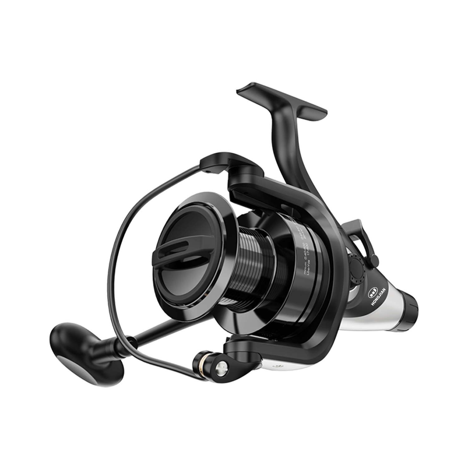 HJ Carp Fishing Spinning wheel, European carp fishing special fishing line wheel, double unloading force all metal wire cup, front and rear brake carp fishing wheel