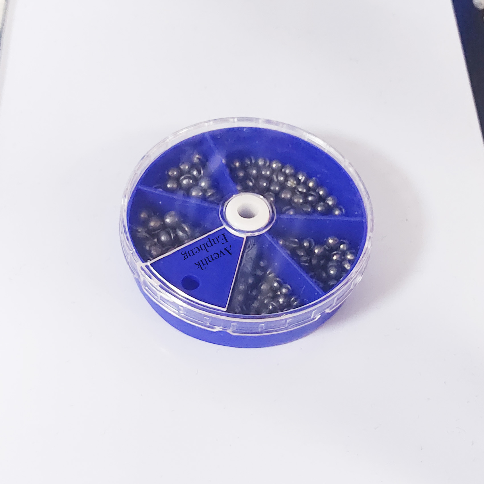 Aventik Eupheng Fishing Weights Sinkers,230pcs/107pcs Lead Split Shot Weights,Removable Round Fishing Sinkers