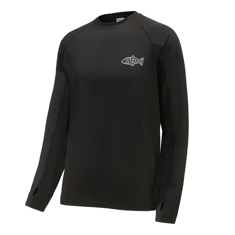 Sun Protection Long Sleeve Shirts Rash Guard Shirts Ice-Cool Quick Dry Swim Shirt Fishing Sports Shirt