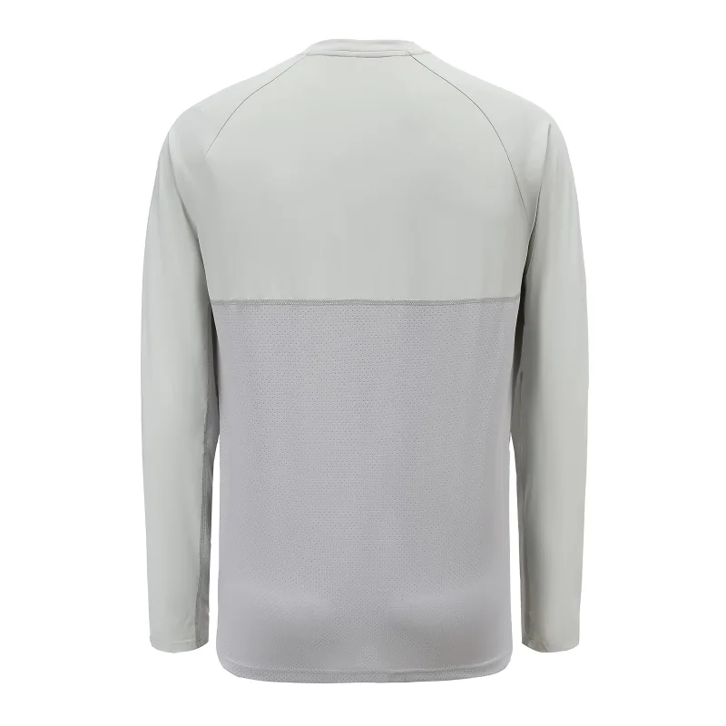 Sun Protection Long Sleeve Shirts Rash Guard Shirts Ice-Cool Quick Dry Swim Shirt Fishing Sports Shirt