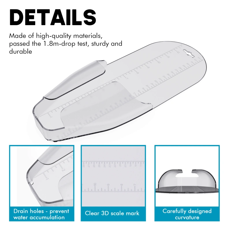 Crappie Measuring Device, Measures up to 12 Inch Fast Check without Unhooking Durable Construction, Easy to Clean Patent Pending