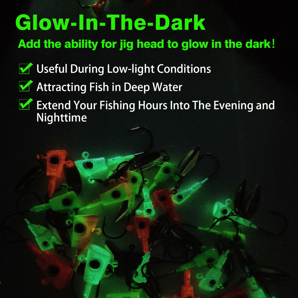 Shad Darts Crappie Jigs, ZINC-TECH Shad shape Underspin Jig Heads 1/32oz 1/16oz 1/8oz 1/4oz for Crappie Bass Panfish Trout Perch Walleye