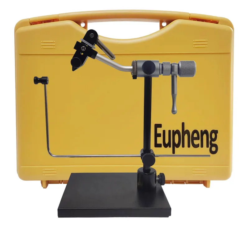 Eupheng Madison True Rotary Vise Fly Tying Vise with 360 Degree Rotation Easy Adjustment of Rotation Resistance 26 to 4/0 Hook Sizes
