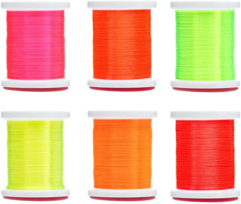 Riverruns Micro Glint Nymph Thread, Holo Flat Tinsel, Fluo Thread Fly Tying Material Proudly from Europe Trigger to The Fish