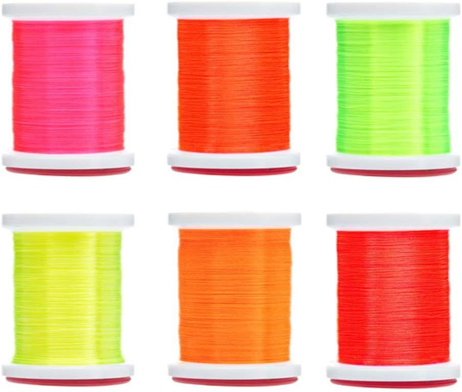 Riverruns Micro Glint Nymph Thread, Holo Flat Tinsel, Fluo Thread Fly Tying Material Proudly from Europe Trigger to The Fish