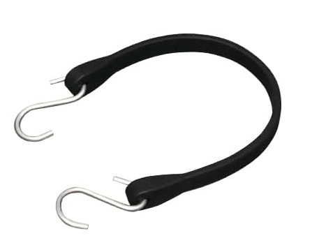 Rubber Strap 1PCS, Boat Transom Saver Adjustable Shock Absorbing Boat Transom Saver with Composite Head Ideal for Holds Engine