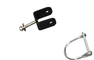 Trailer Mount Bracket and Clevis pin 2PCS, Boat Transom Saver Adjustable Shock Absorbing Boat Transom Saver with Composite Head Ideal for Holds Engine