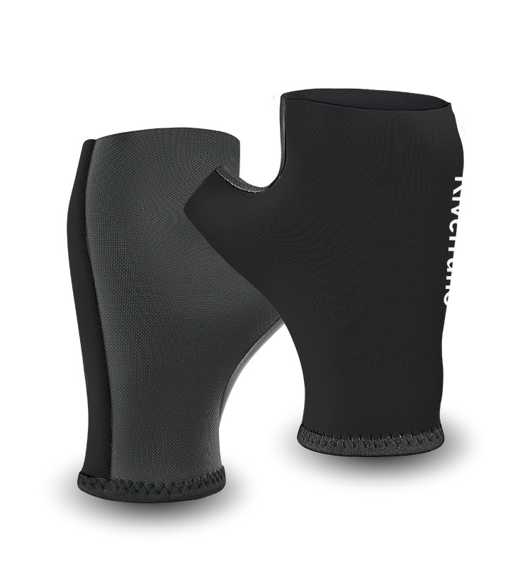 Riverruns 3mm Neoprene Gloves Fingerless Gloves Water Gloves Wetsuit Winter Gloves for Cold Weather Fishing Photography Kayaking Surfing Running