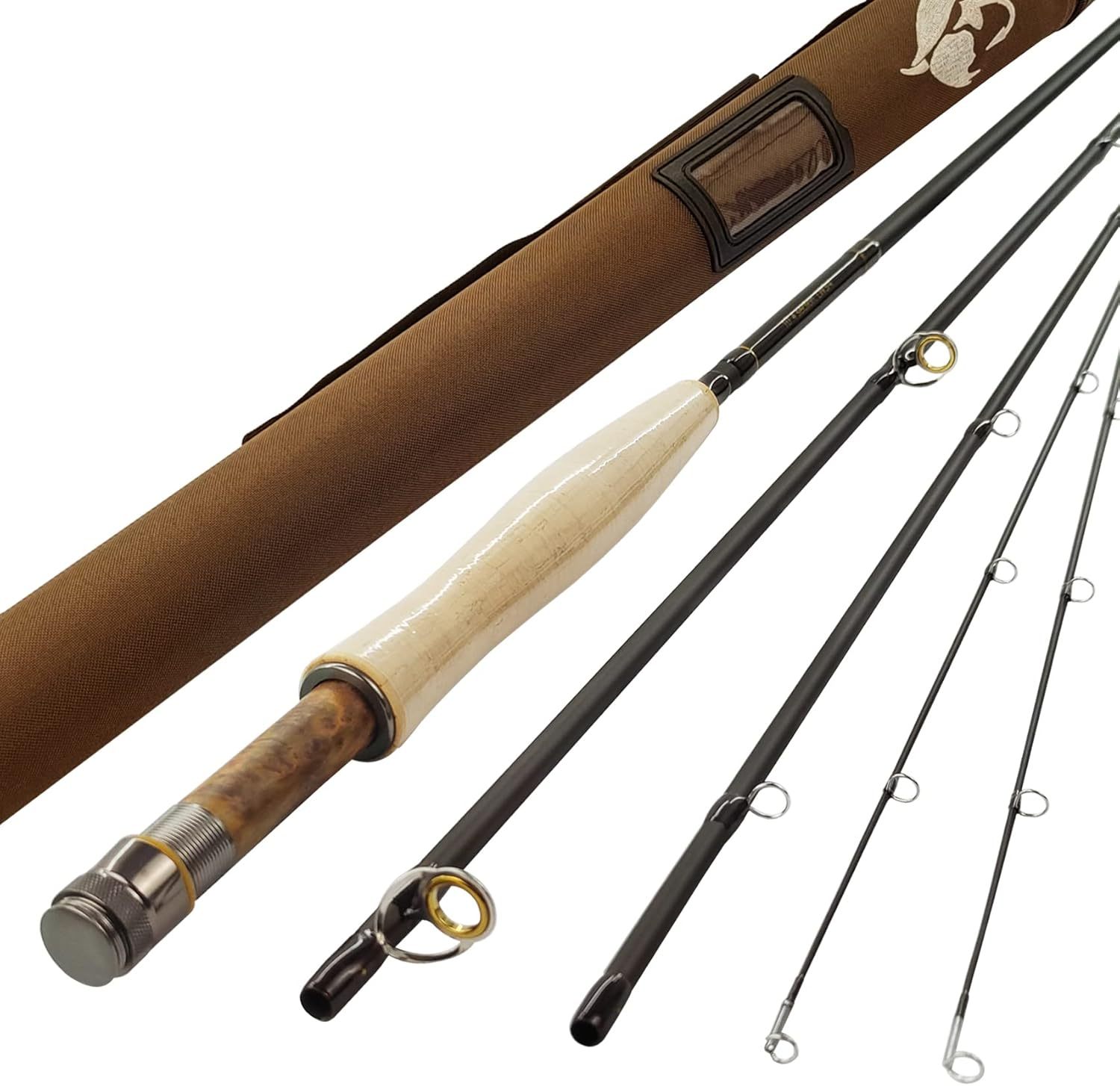 Aventik IM12 Nano Nymph Fly Rod Specially Designed Nymph Fast Action, Three Size 10' LW3/4, 10'6''&11'0'' LW2