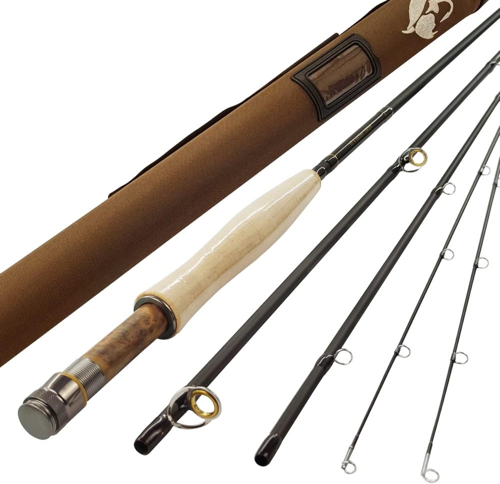 Aventik IM12 Nano Nymph Fly Rod Specially Designed Nymph Fast Action, Three Size 10' LW3/4, 10'6''&11'0'' LW2