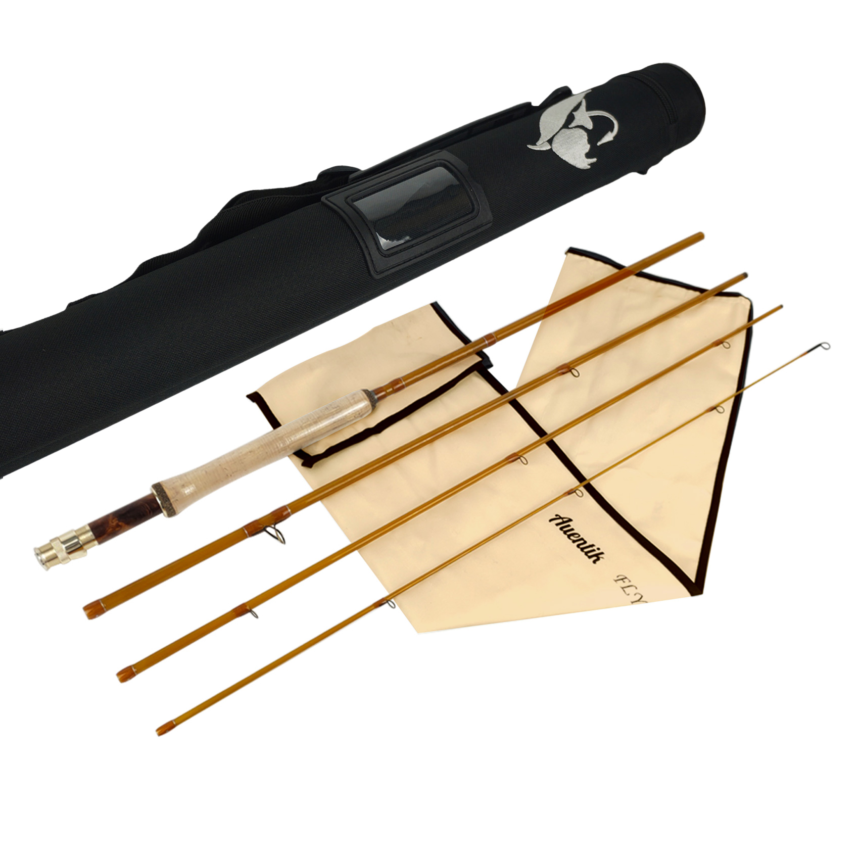Aventik S-Glass 6-8ft 1/2/3/4/5/8wt Fly Rod-Ultra Light