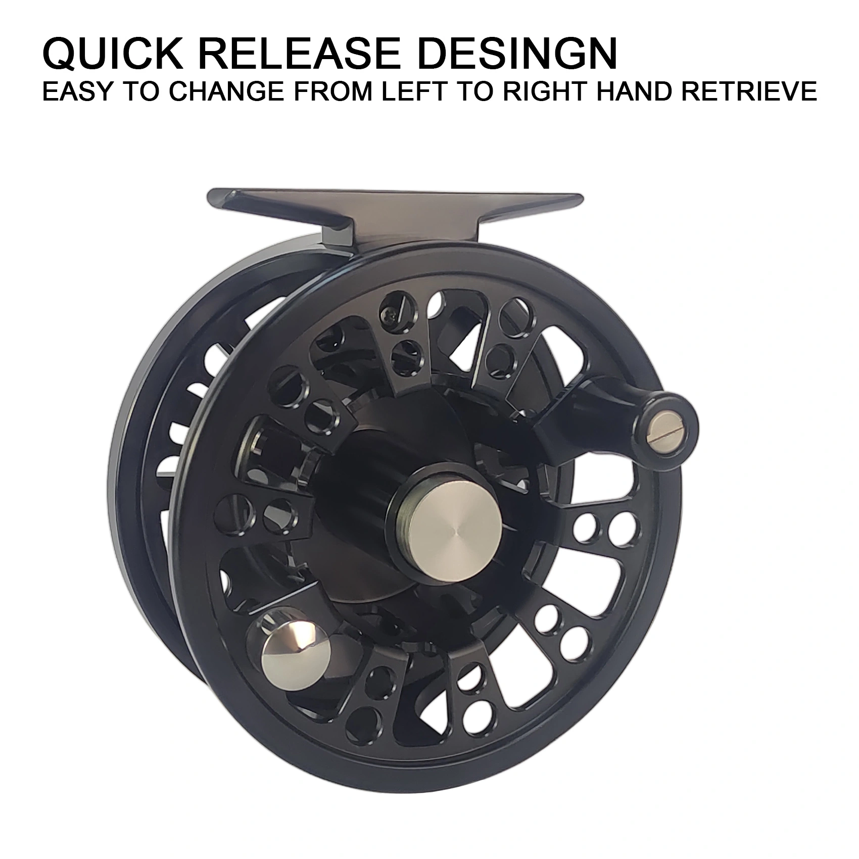 abel freshwater fly reels SDF Reel Solid - DeYoung Brown Flank color-silver-minnow Item#:FASW1106-4 Ackibbik 2pcs/set Glow Squid milled fly engravings on