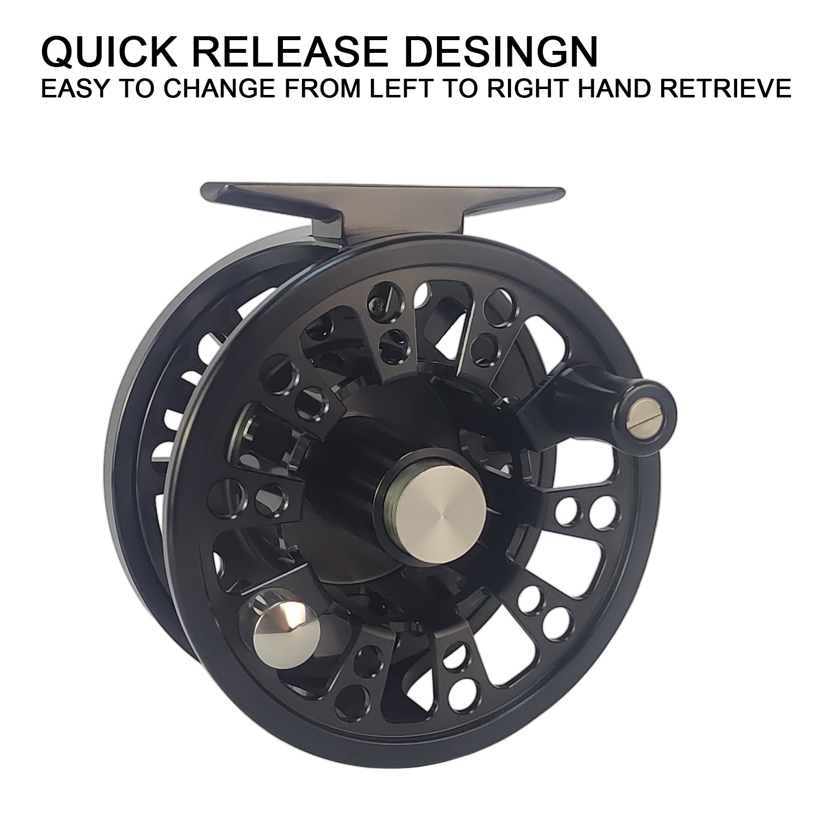 Aventik Classic Cork Disc Drag Salmon Saltwater CNC Machined Fly Fishing Reel 5/9, 7/11 Fishing Reel