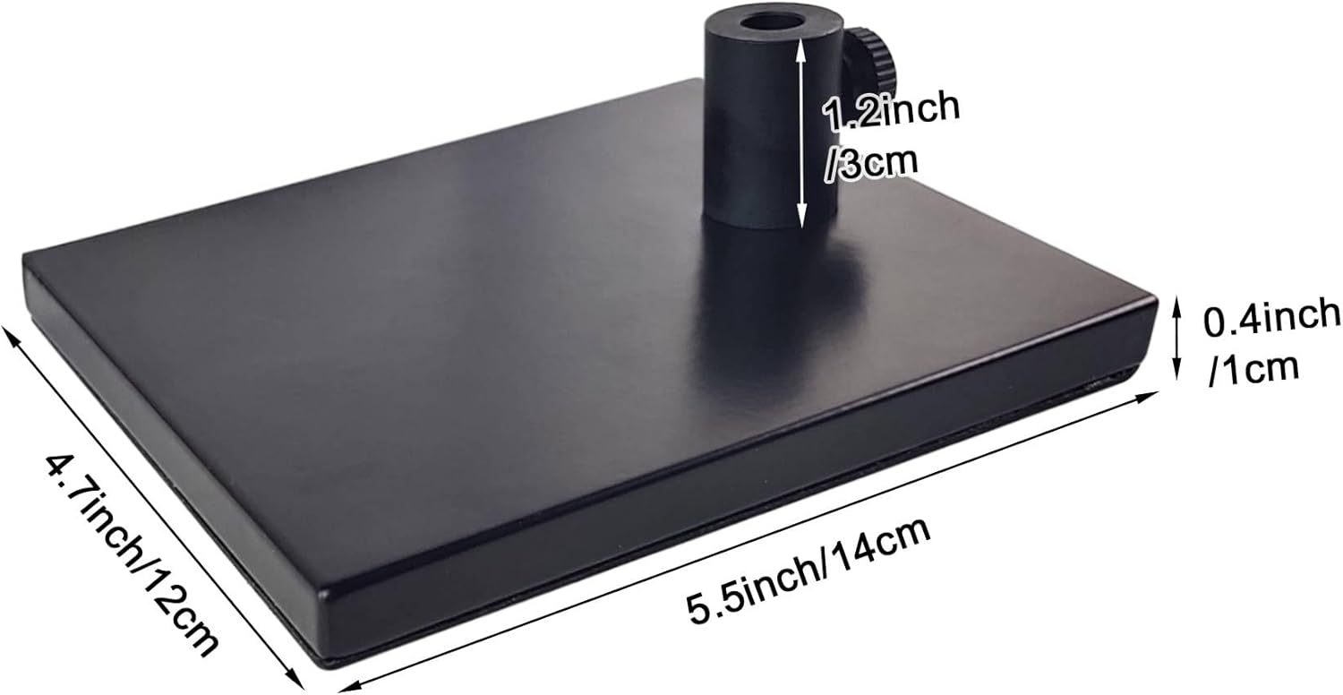 Eupheng Riverruns Quality Rotary Fly Tying Tools Fly Tying Pedestal Base for Clamp Fly Tying Vise Fits Most Travel Portable