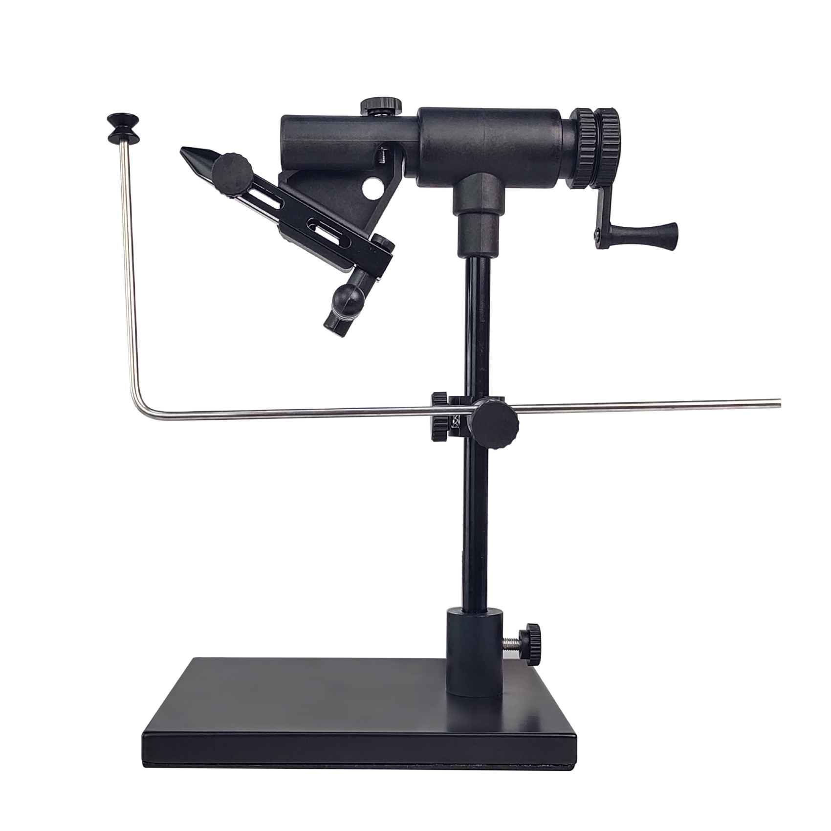 Eupheng Riverruns Quality Rotary Fly Tying Tools Fly Tying Pedestal Base for Clamp Fly Tying Vise Fits Most Travel Portable