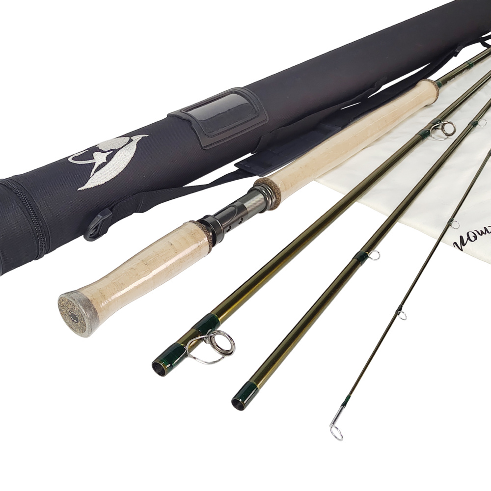 Aventik IM10 Spey Rods 12’6” LW8/9, 13’7’’ LW9/10, 14’8” LW10/11, New Highland Design, Double Hand, in 4 Pieces, Pac Bay Single Foot Guide