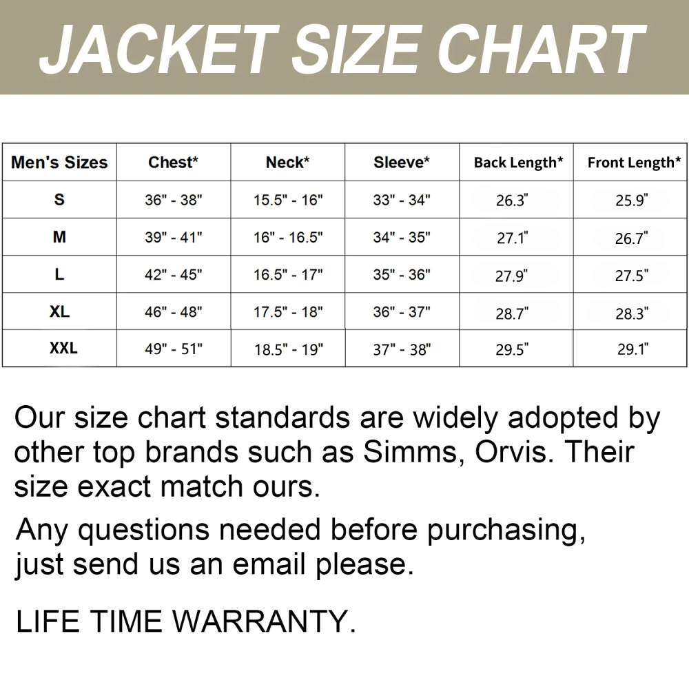 Riverruns Fishing Jacket Breathable Outdoor Waterproof Rain Wading Jacket for Men Fishing,Hiking,Kayak and Hunting