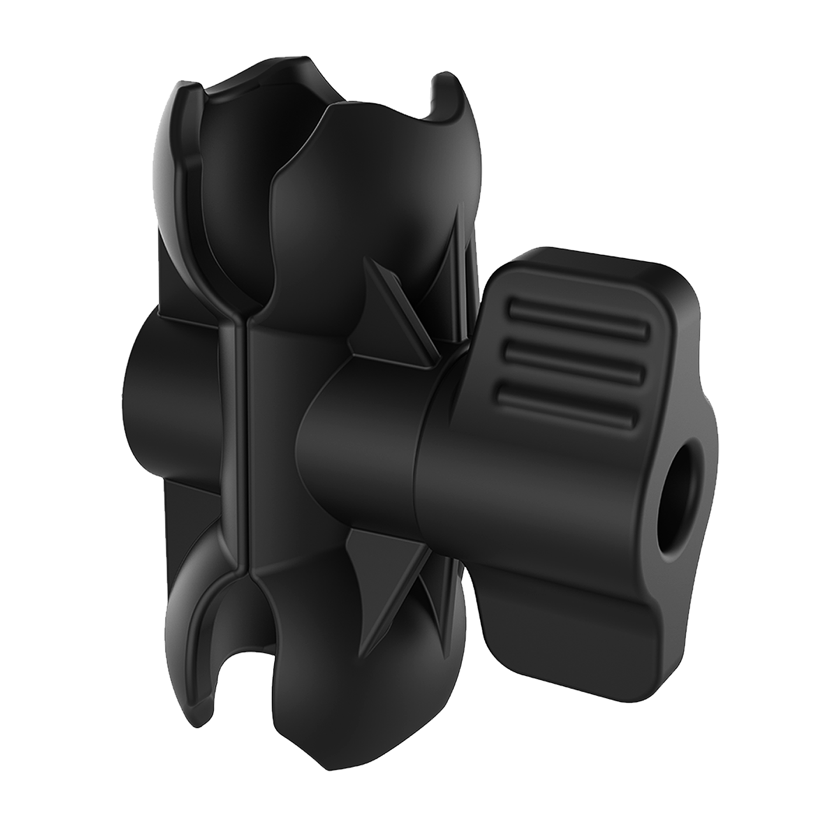 1'' Ball Adapter Double Socket Arm High Strength Composite Short Arm Compatible with RAM Mounts B Size 1'' Ball Components & Bike Motorcycle Phone Mount Holder