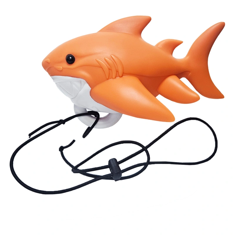 Shark-Shaped Floating Anchor Marker Buoy High-Visibility & Durable PVC Anchor Float for Kayaks, Boats & Jet Skis – Lightweight & Easy to Use Prevents Anchor Accidents in Shallow Water