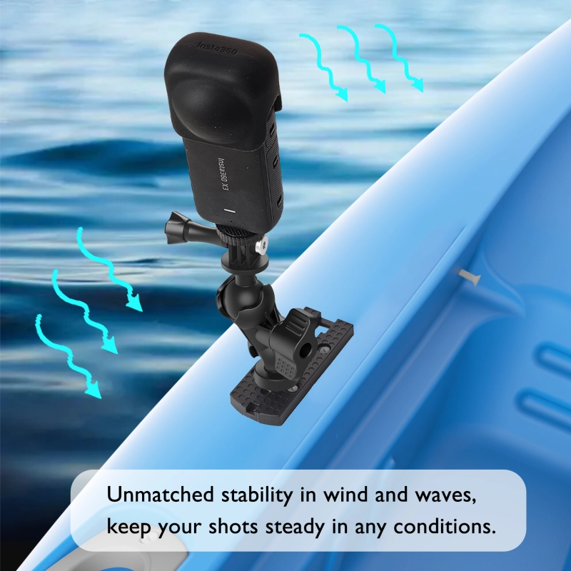 High Strength Double Socket Short (3.54") Arm for 1.5 Inches/C Size Ball Accessories, Powerful Clamp, Compatible with RAM Mount, iBolt and More