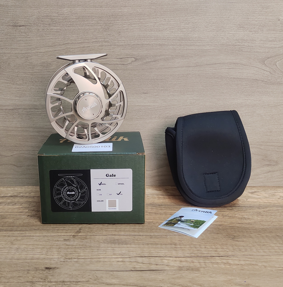 Aventik CNC-NVIS, Gale Series, New super large arbor waterproof fly reel
