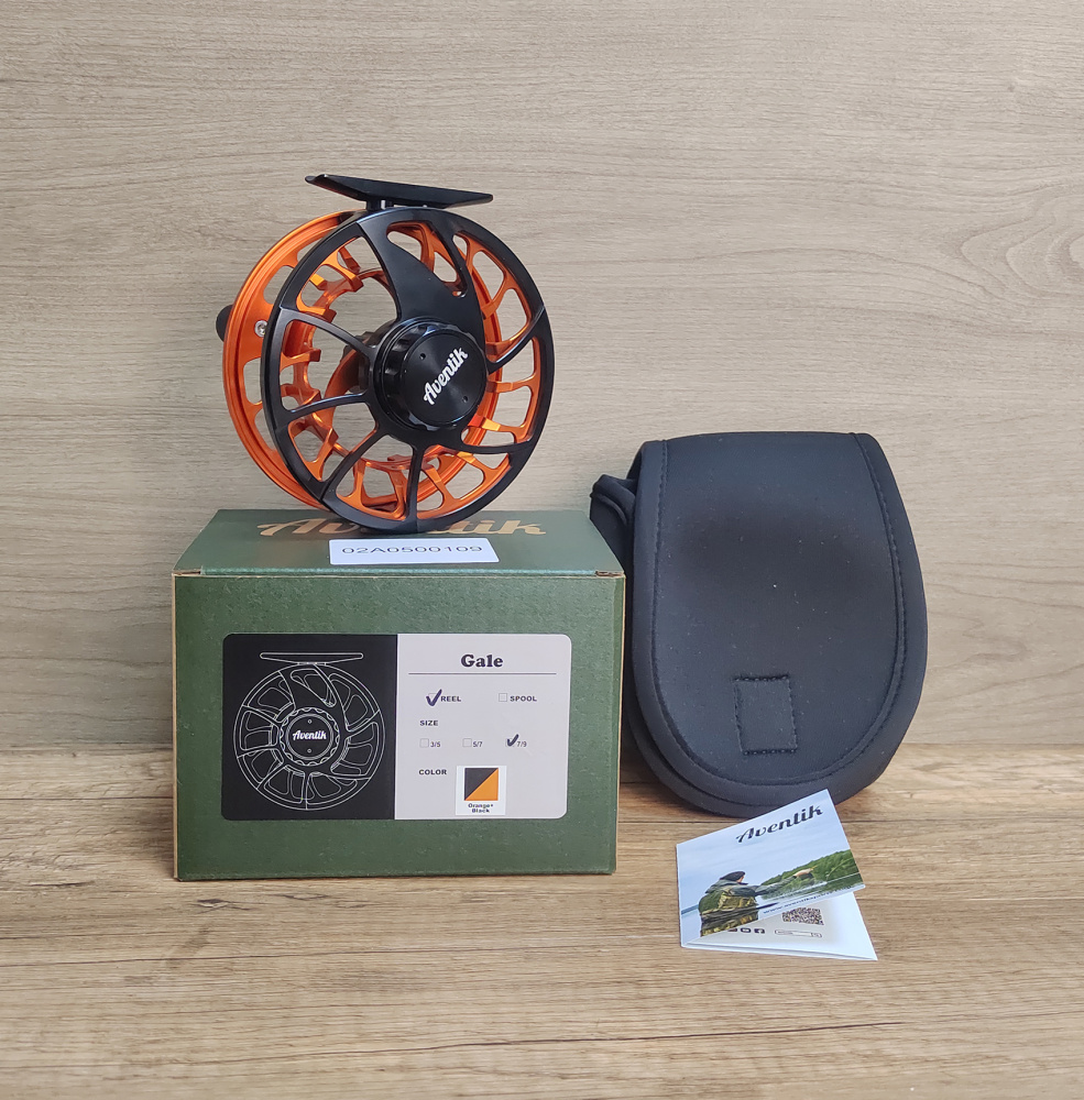 Aventik CNC-NVIS, Gale Series, New super large arbor waterproof fly reel