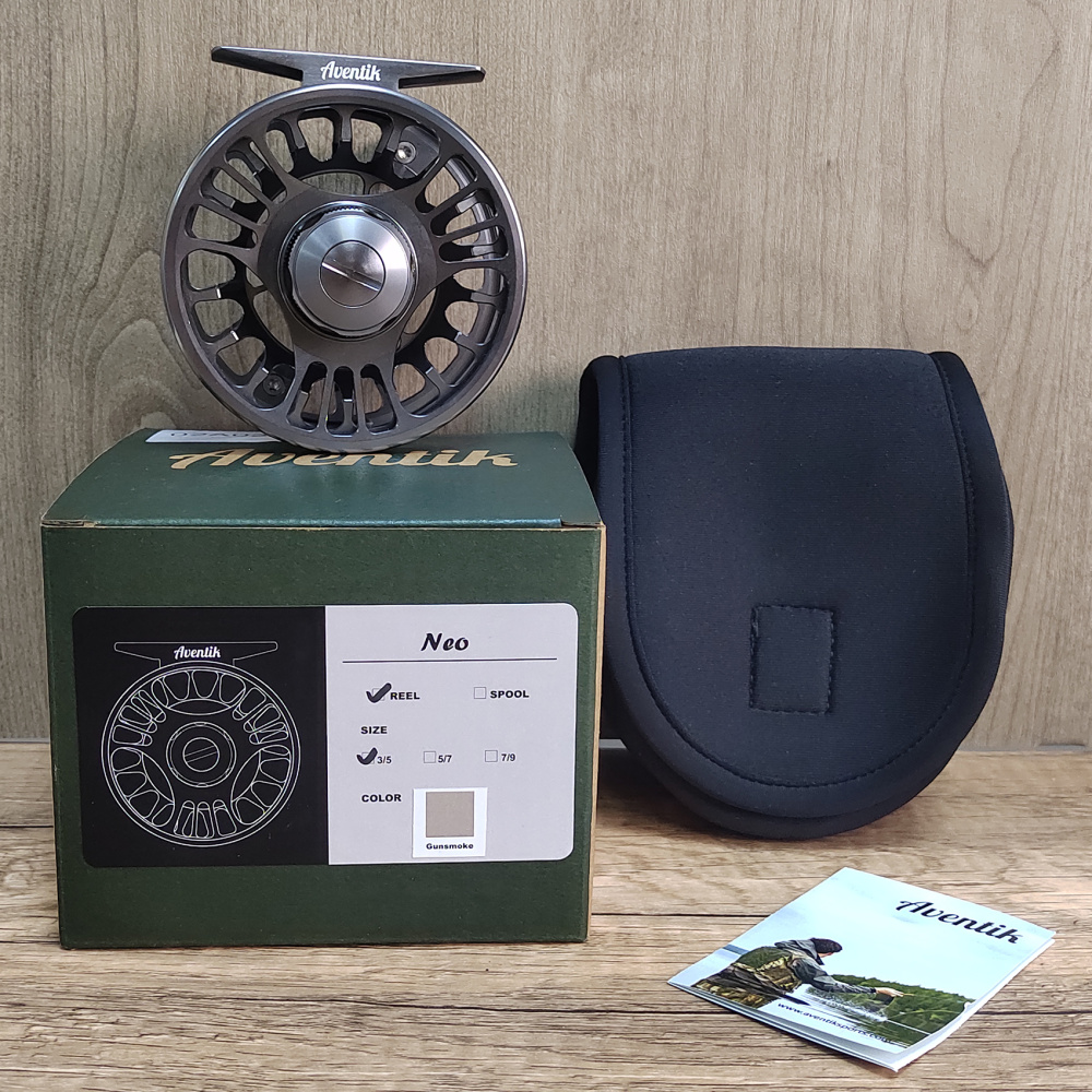 Aventik CNC-IV-NB, Neo Series Fly Fishing Reel, Trout Nymph Salmon Switch Fishing Reel