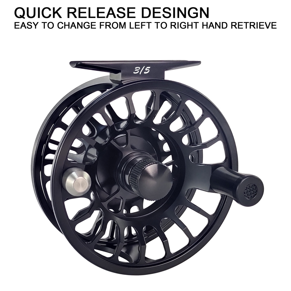 Aventik CNC-IV-NB, Neo Series Fly Fishing Reel, Trout Nymph Salmon Switch Fishing Reel