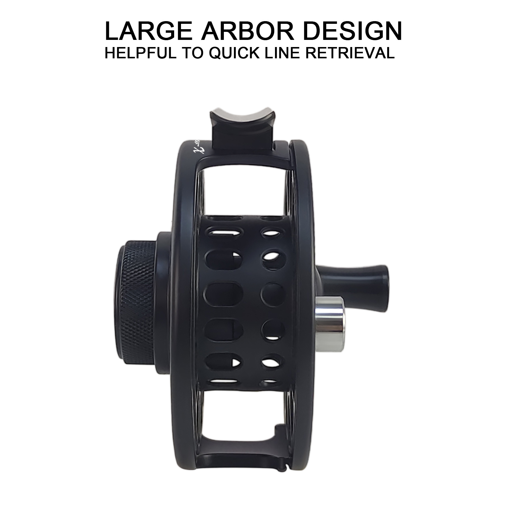 Aventik CNC-IIIMD-X, Shadow-X Fly Reel, New Sale Carbon Disc Drag with Fine Control of Double Click Stop Freshwater Reel