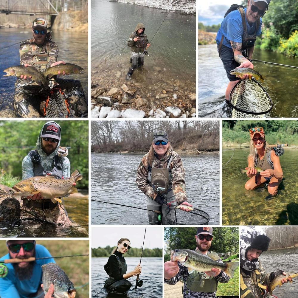 Aventik Fly Fishing Rods Z European Master Design Wild Trout Ultra Fast TroutFly 9’ LW4, LW5, LW6, 9’LW5/6 and 9’6” LW6/7, All in 4 Pieces Ultra Fast