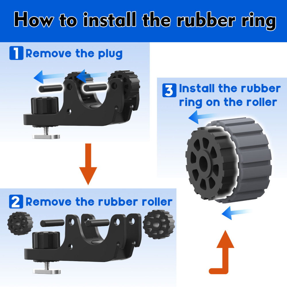 Aventik 2 PCS Kayak Paddle Holder Kayak Track Mount Accessories for Holding Standard Paddle, Kayak Oar Holder Kayak Rail Accessories for Fishing Kayak