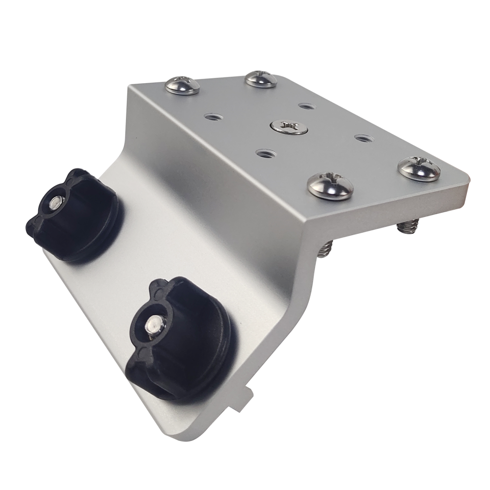 45° Aluminum Slider Base for Lund Sport Track System, Pre-Drilled Mount with Stainless Steel Hardware, Compatible with G3, Ranger, Crestliner, Lowe, War Eagle