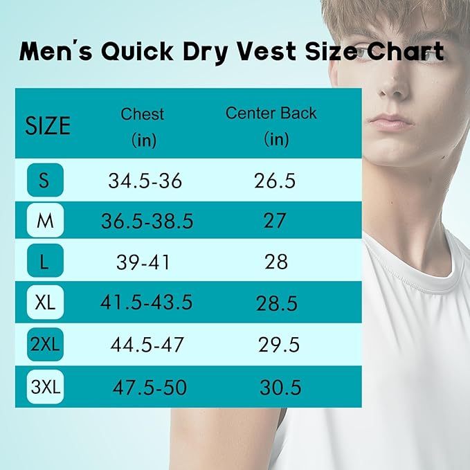 Riverruns Men's Sleeveless Tank Tops Quick Dry Workout Shirts for Gym Fitness Running Beach Swim #1901