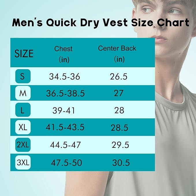 Riverruns Men's Sleeveless Tank Tops Quick Dry Workout Shirts for Gym Fitness Running Beach Swim #1901