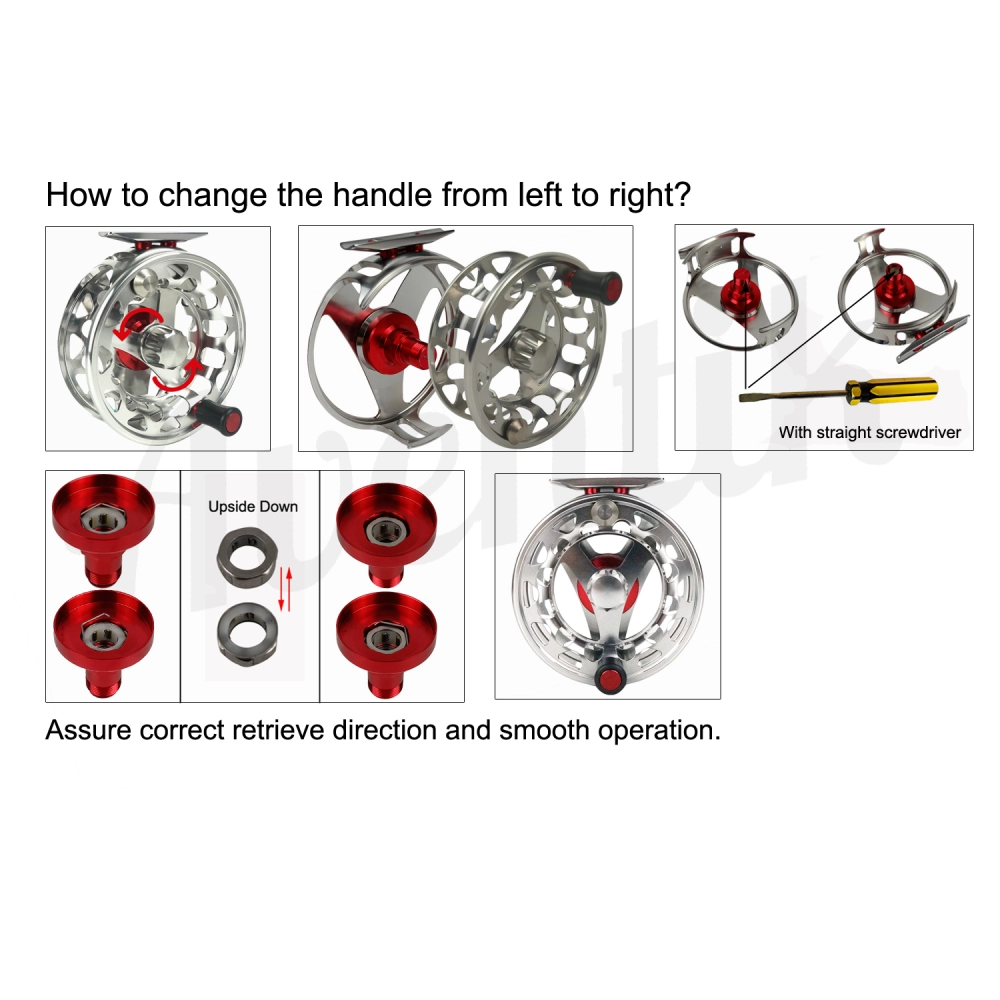 changing fly reel from left to right Aventik FLK Fishing Aluminum Trout 3/5, 5/7, 7/9wt Large Arbor Freshwater Fly Reel with Line (Blue 3/5) : Sports & Outdoors Aventik Ruby Wing Fly Reel