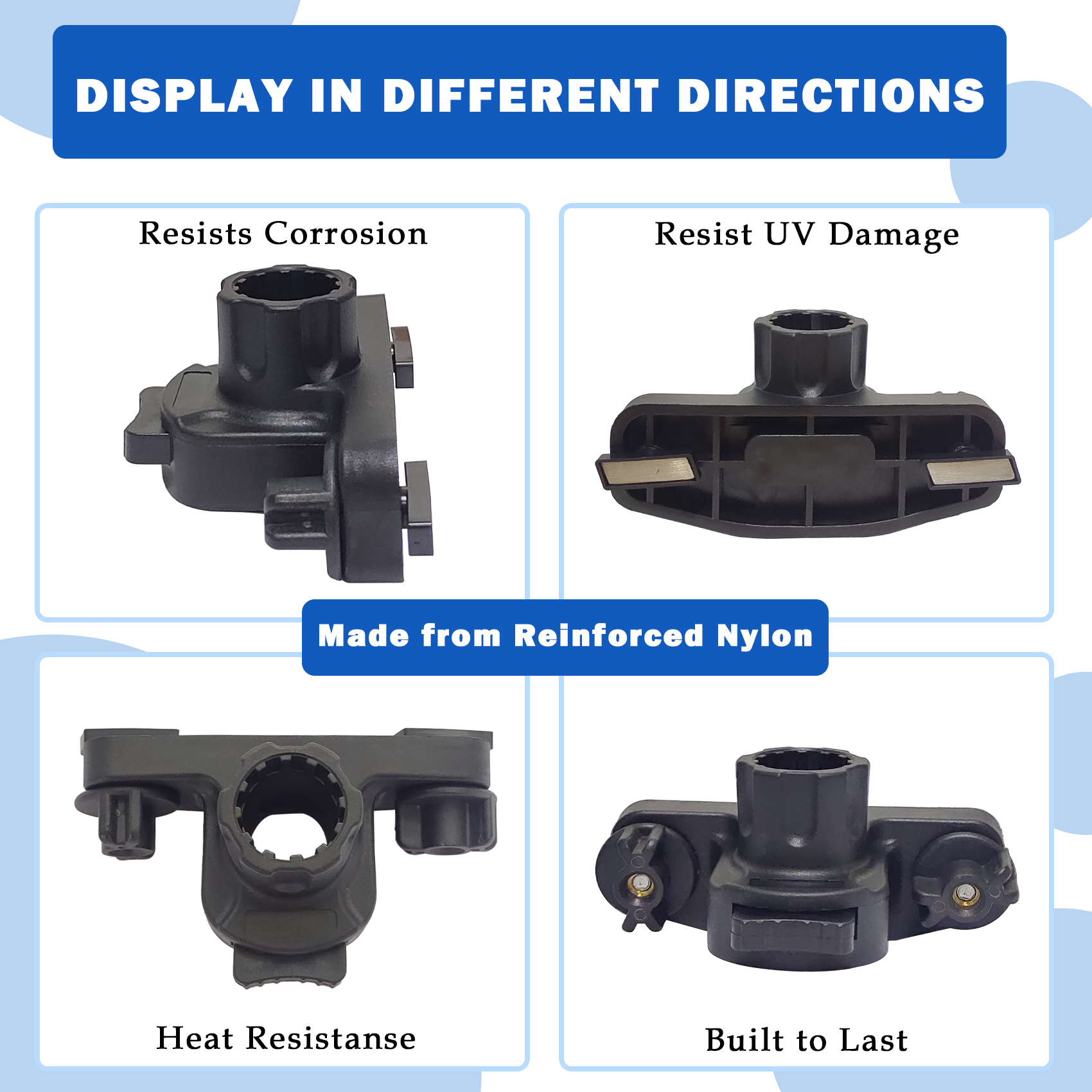 90 Degree Boat Track System, Compatible with Versatrack & Lund Sport Ranger Track