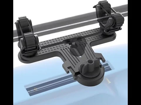 Kayak Track Mount, Kayak Rail Track Mount, Kayak Gear Track Accessories, Kayak Low Profile Track for Fishing Rod Holder, Cup Holder, Paddle Holders, Anchor Cleats (4 in, 4 Holes, 4 Pieces