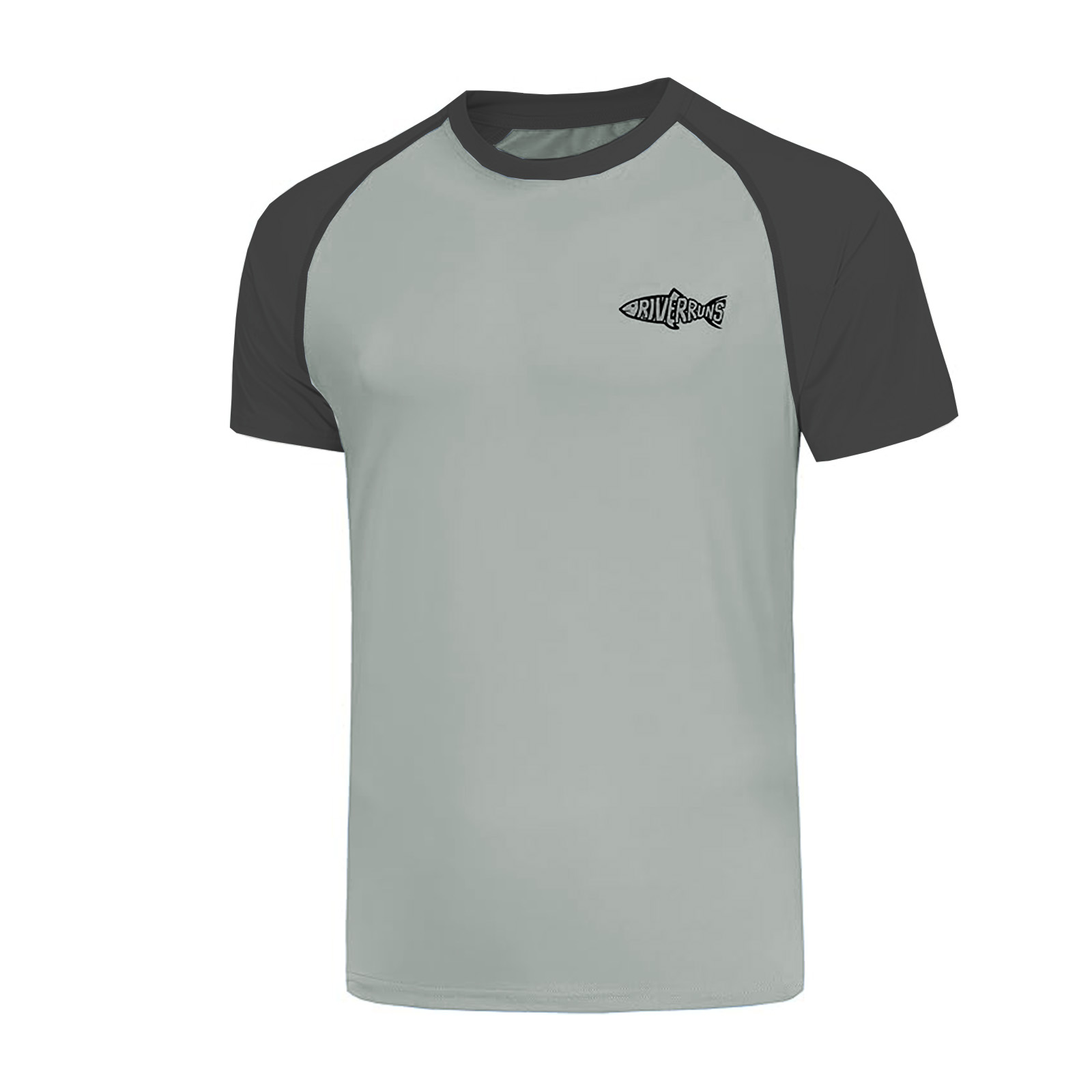 Riverruns UPF 50+ Sun Protection Rash Guard T Shirt Ice-Cool Quick Dry Swim Shirt Fishing Shirt Sports Shirt