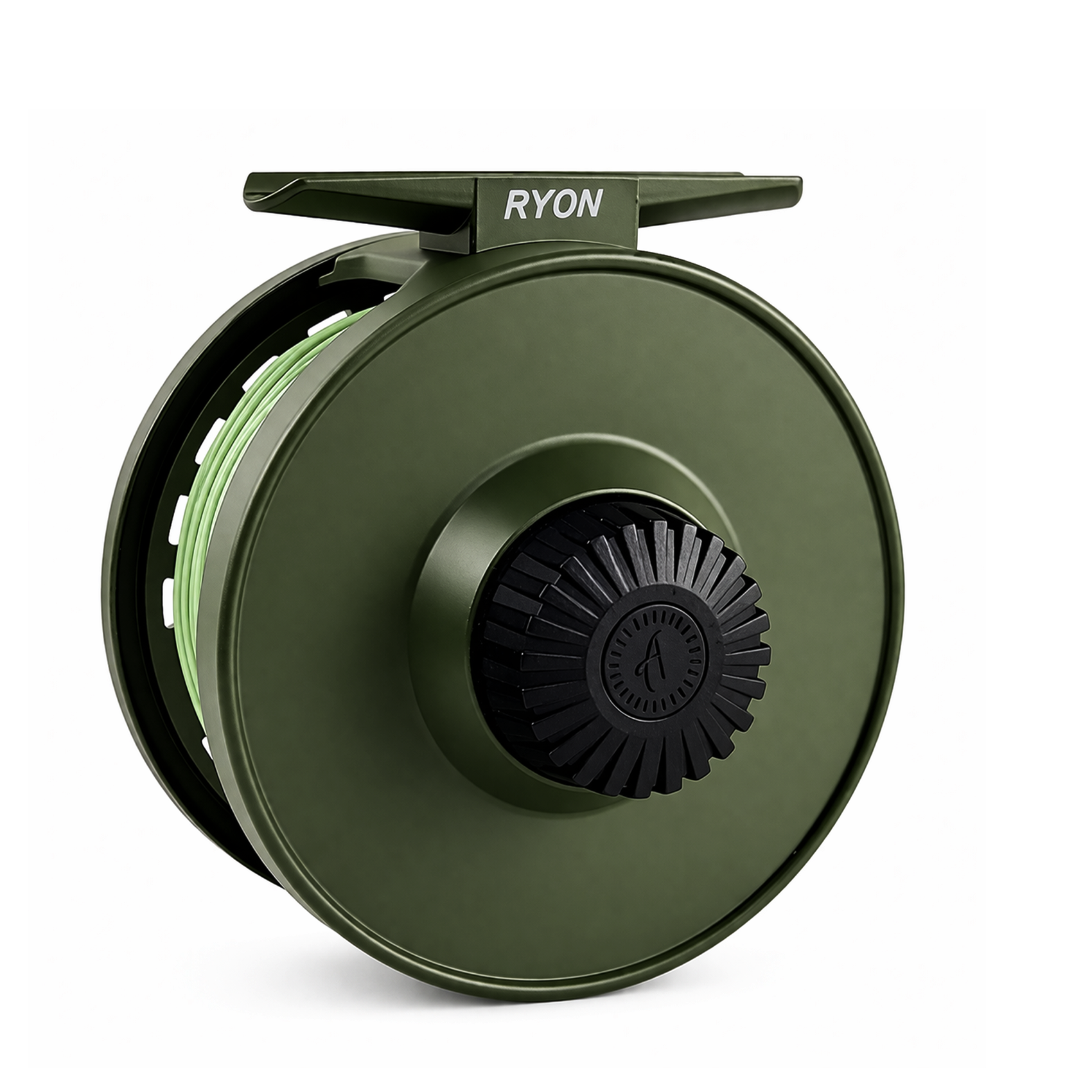 Aventik RYON Reinforced Nylon Large Arbor Fly Reel with Line–Center Disc Drag, Lightweight Fly Fishing Reel 4/5/6wt